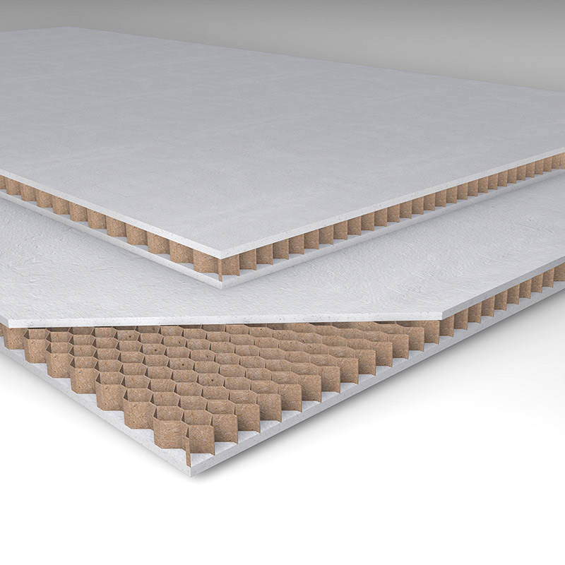 لوح ساندوتش بنواة خلية نحل ورقية