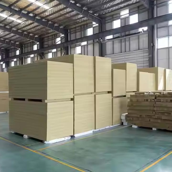 لوحة ساندويتش من الصوف الزجاجي الصامت