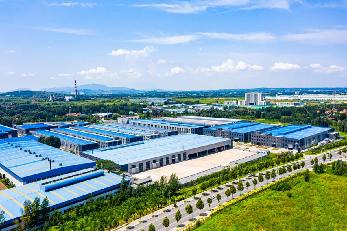 الحديقة الصناعية تشونغيي بمدينة زيبوه، شاندونغ