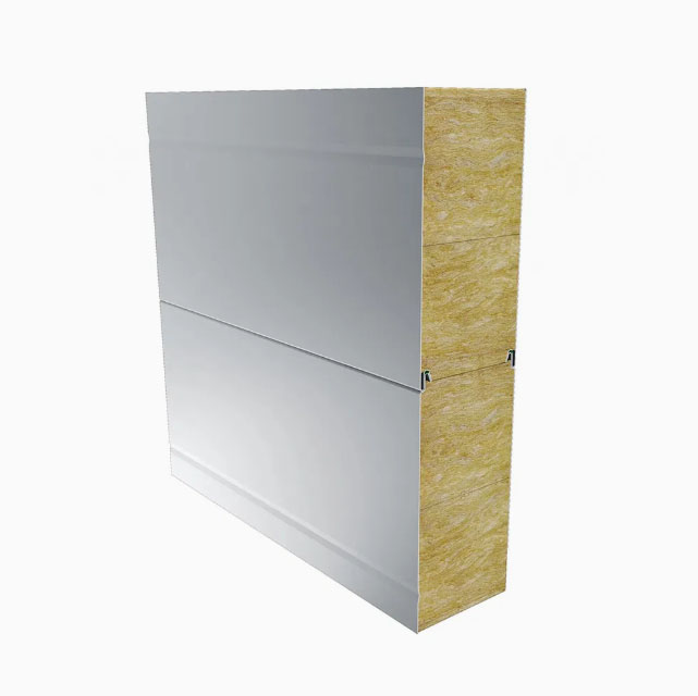 لوحة ساندويتش مقاومة للحريق من الصوف الصخري