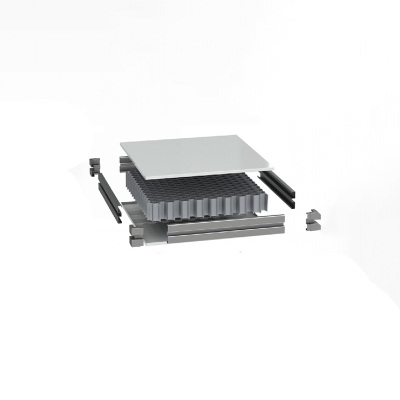 ألواح ساندويتش غرف نظيفة مصنوعة يدويًا