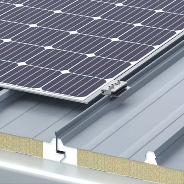 ألواح ساندويتش سقفية شمسية