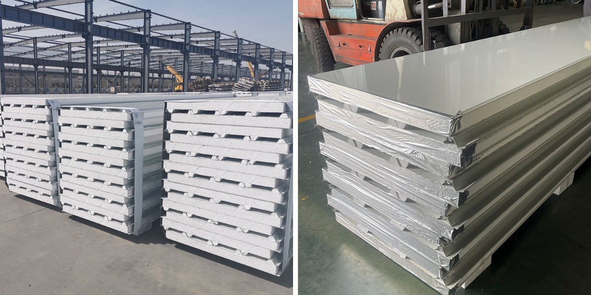 لوح ساندويتش EPS بسماكة 50 مم