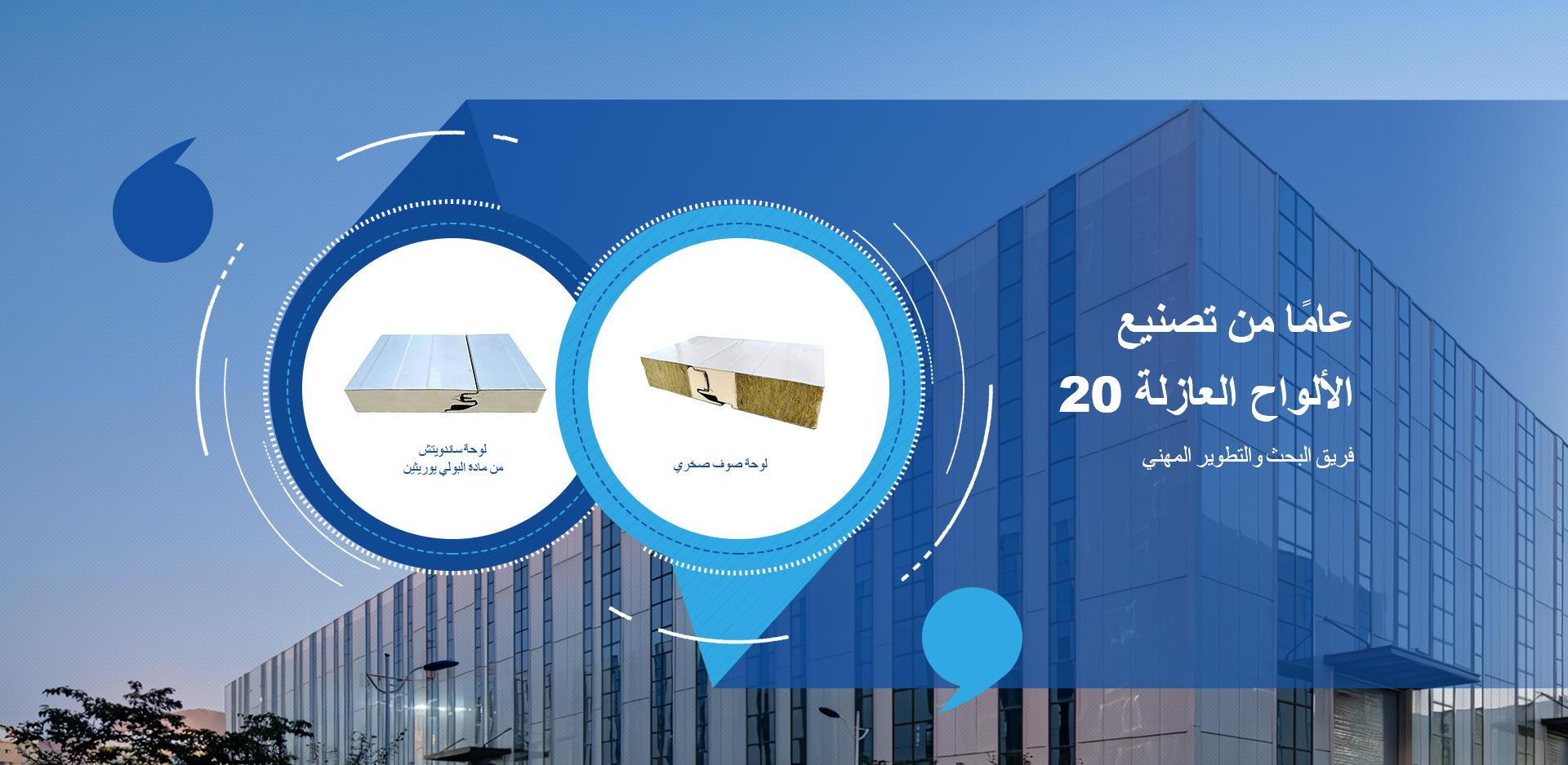 ألواح ساندوتش من البولي يوريثان