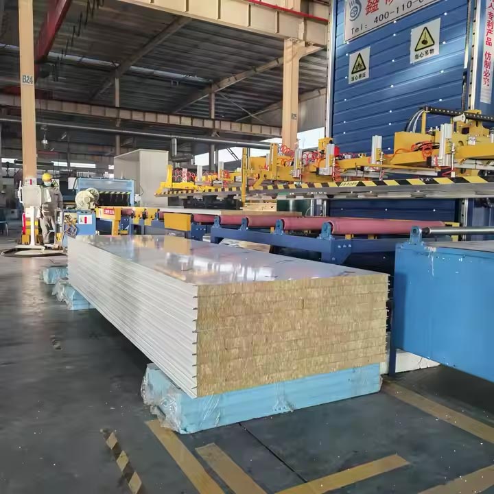 الألواح المعدنية المعزولة